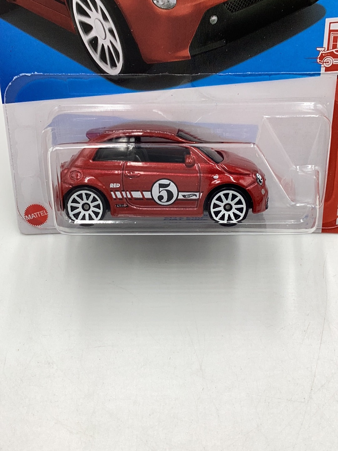 Hot Wheels Target Red #22 Fiat 500e