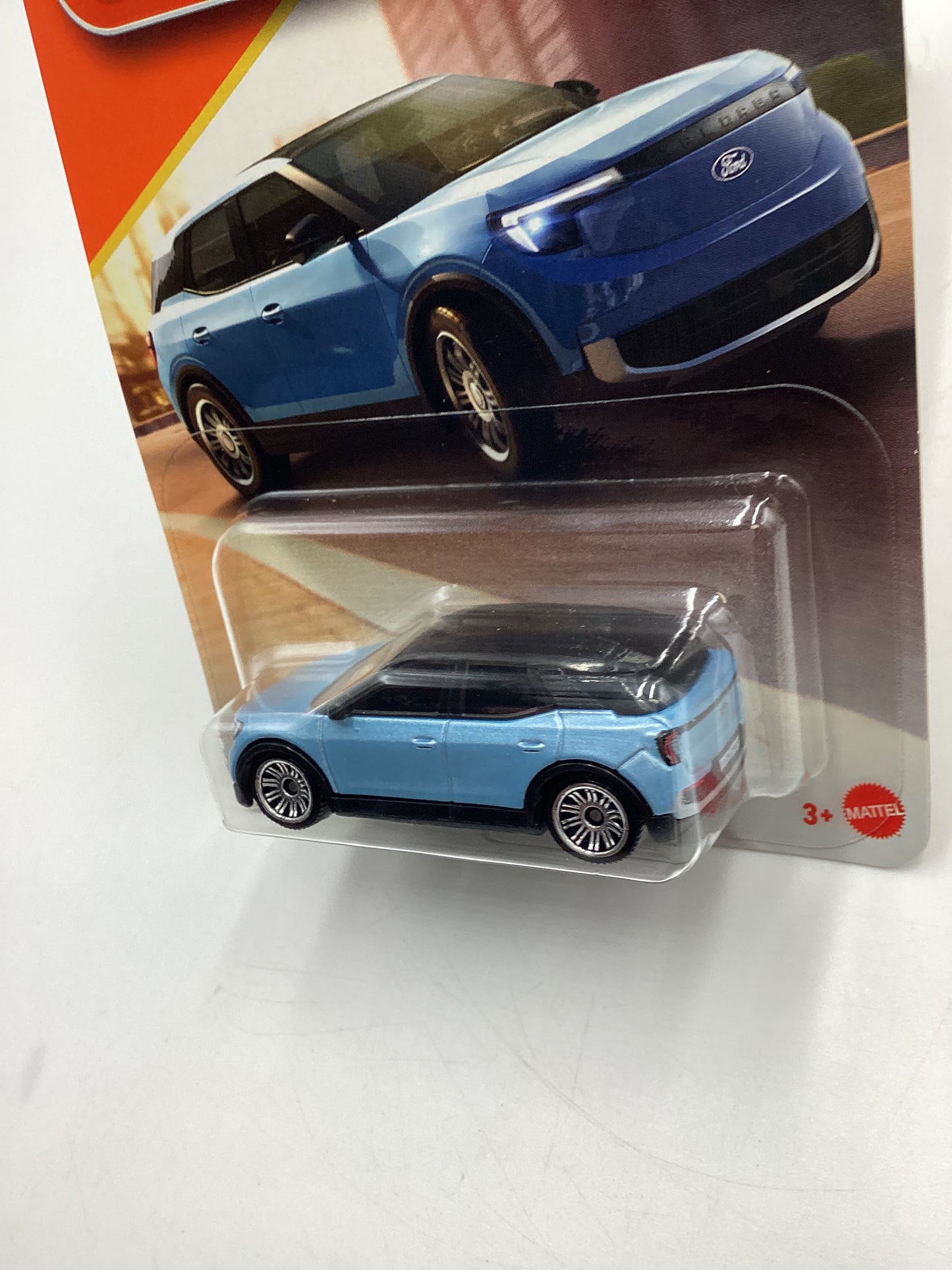 2025 Matchbox #7 2024 Ford Explorer Bev Light Blue