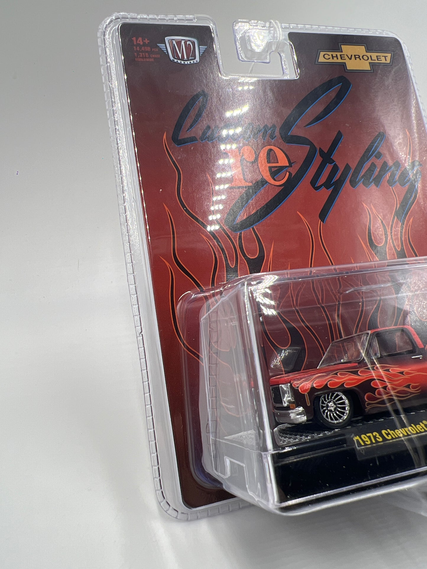 M2 Machines Hobby Exclusive Custom Restyling 1973 Chevrolet Cheyenne Super 10 HS70 200E