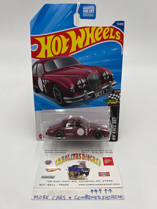2025 Hot Wheels C Case #75 Jaguar MK1 Red 65C