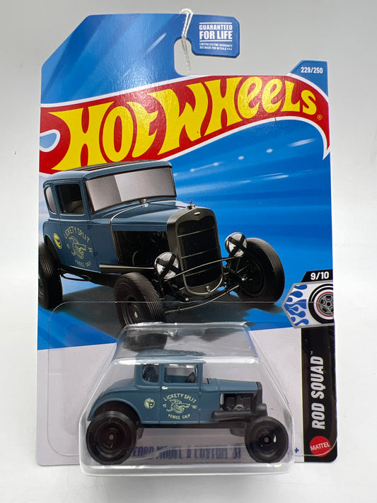 2026 Hot Wheels M Case Treasure Hunt #229 Ford Model A Custom 31 Blue