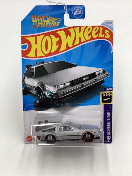 2024 Hot Wheels D case #60 Back to the Future Time Machine Hover Mode BTTF 122B