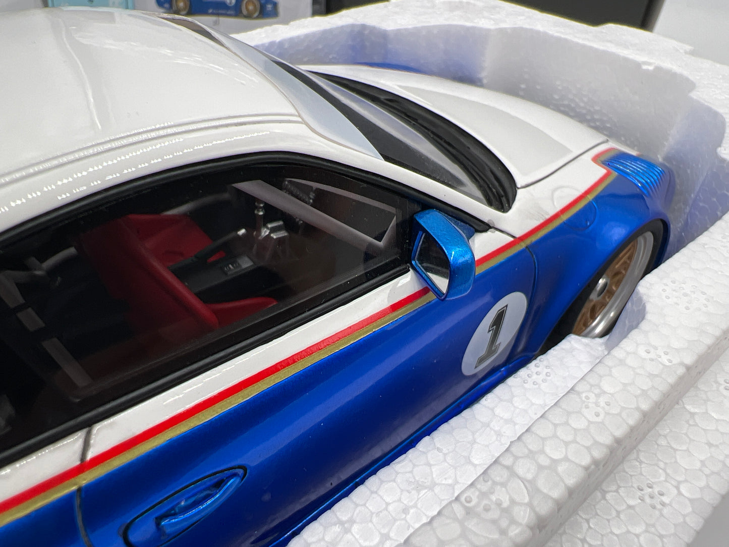 GT Spirit 1/18 Scale Rothmans Porsche 911 Old & New Body Kit GT797 W/Box Never Removed