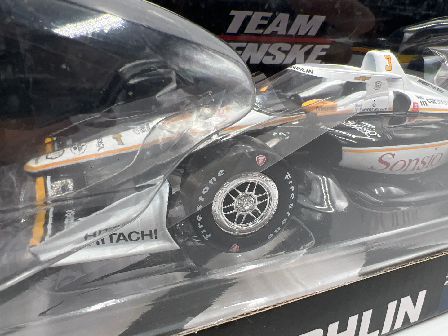 Greenlight 1:18 NTT Indycar Series Scott McLaughlin #3 Sonsio White/Black