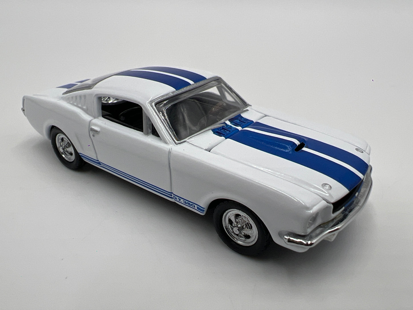 Hot Wheels 1/64 Premium Legends The Jay Leno Collection Shelby GT 350 Mustang White Loose