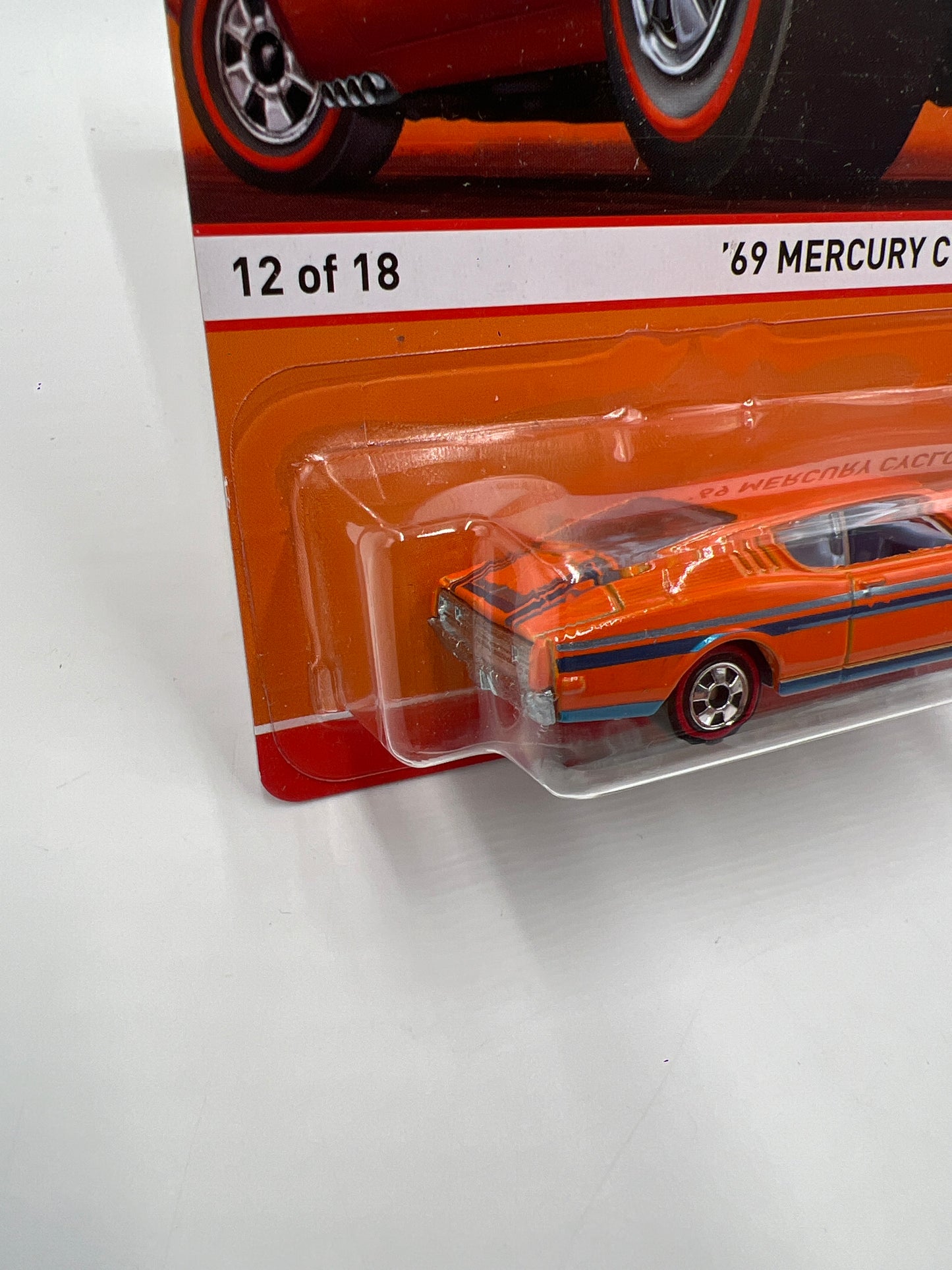 2015 Hot Wheels Redline #12 69 Mercury Cyclone Orange 158C