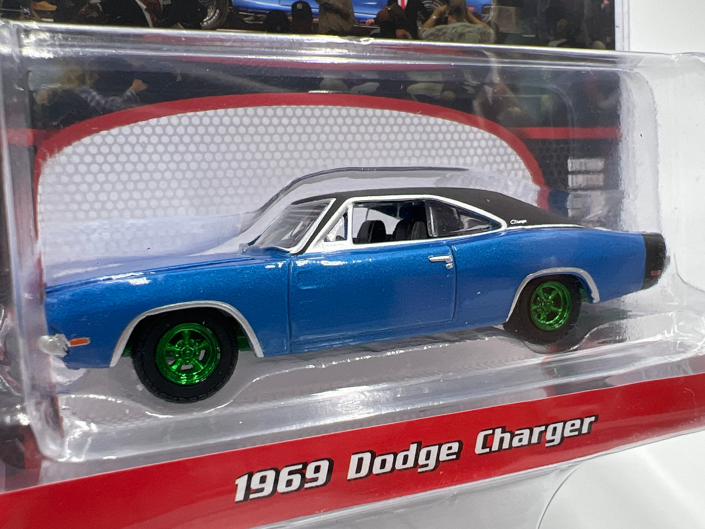 Greenlight Barrett Jackson 50th Anniversary Series 11 CHASE 1969 Dodge Charger Blue