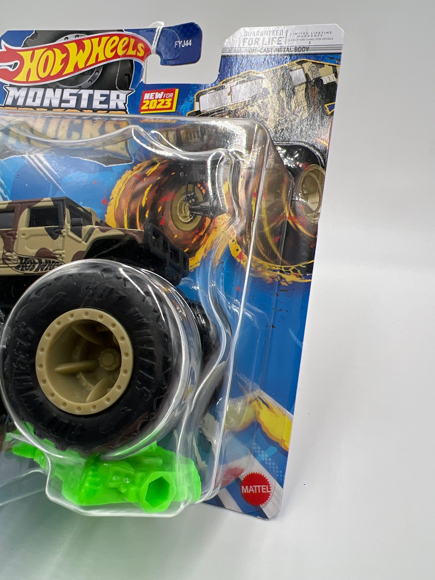 2023 Hot Wheels Monster Trucks Crash Legends #4 Humvee 130H