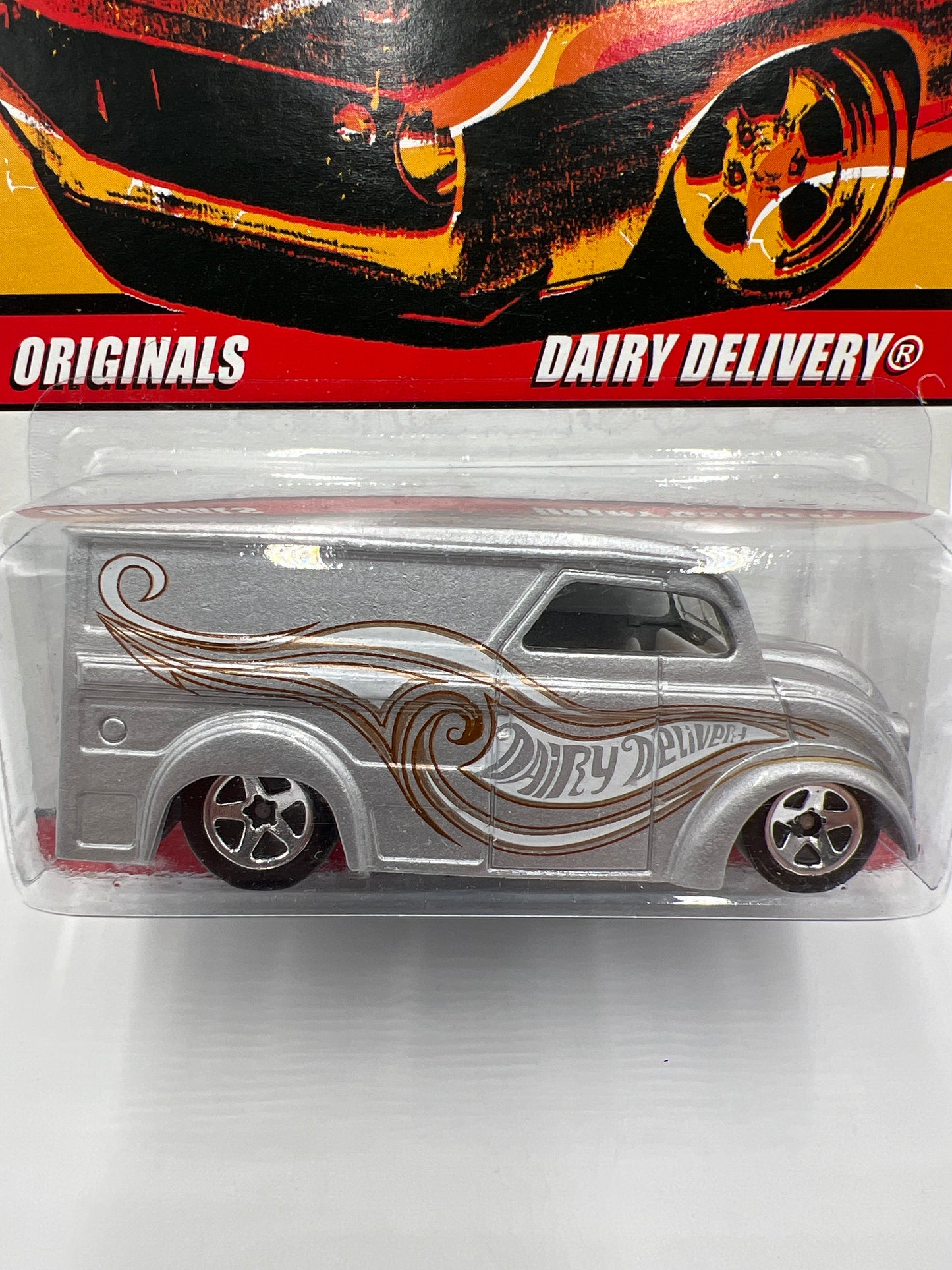 Hot Wheels Since 68 Originals #1 Dairy Delivery Silver W/Protector VHTF