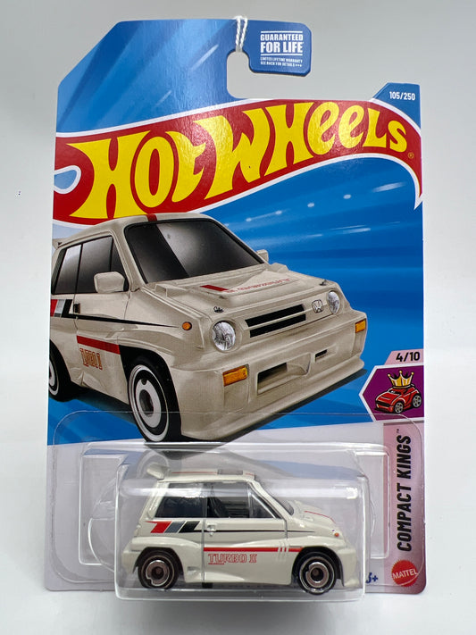 2026 Hot Wheels P Case #105 85 Honda City Turbo II White