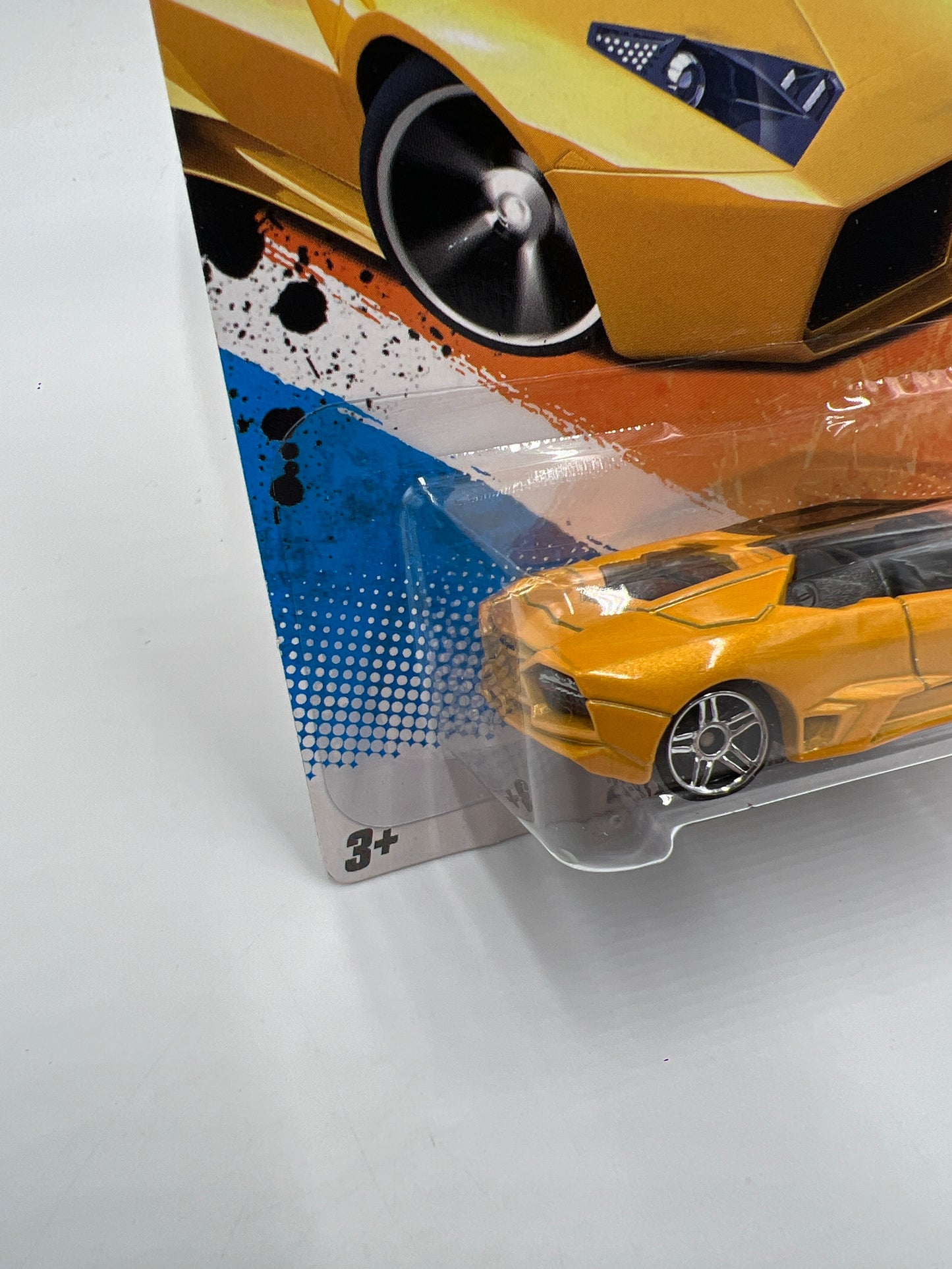 2010 Hot Wheels New Models #23 Lamborghini Reventon Roadster Yellow 102C