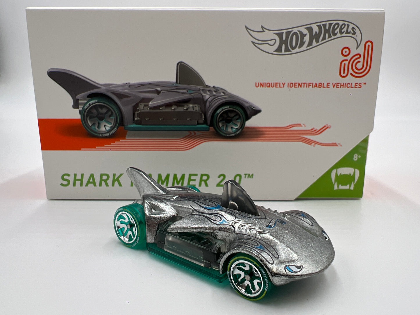 Hot Wheels iD Street Beasts Series 1 #4 Shark Hammer 2.0  Opened