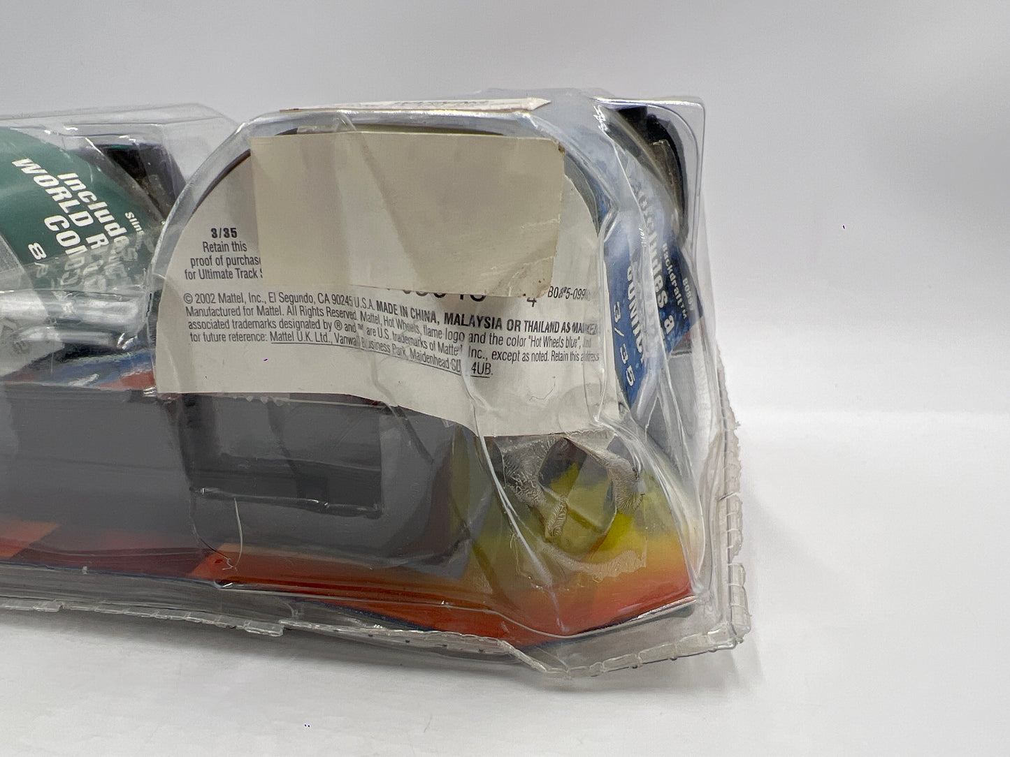 Hot Wheels Highway 35 World Race Video VHS Pack Sling Shot & Backdraft VHTF Bad Package