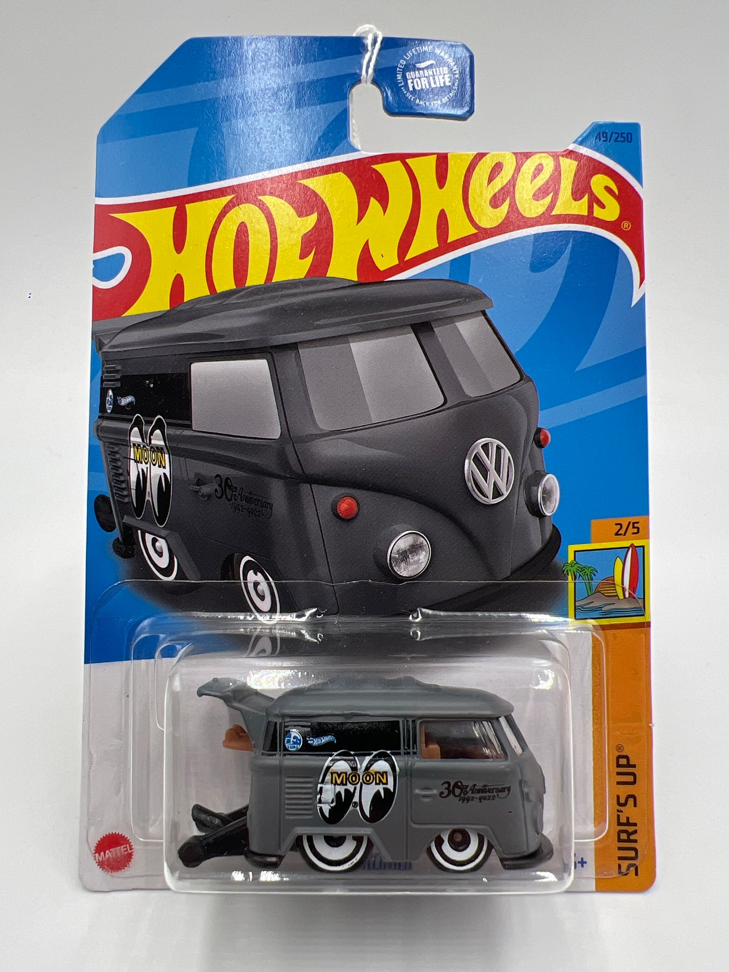 2023 Hot Wheels Surfs Up #49 Kool Kombi Gray Mooneyes 96F