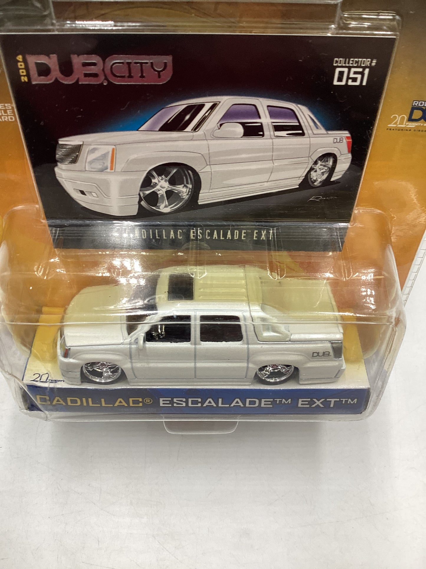 Jada Toys Dub City #051 Cadillac Escalade EXT White 221B