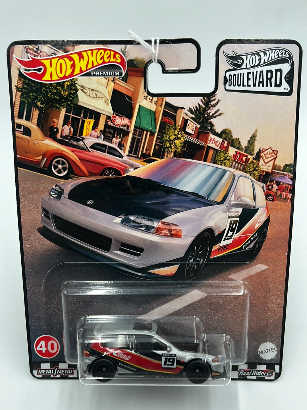 Hot Wheels Premium Boulevard #40 Honda Civic EG Custom Version