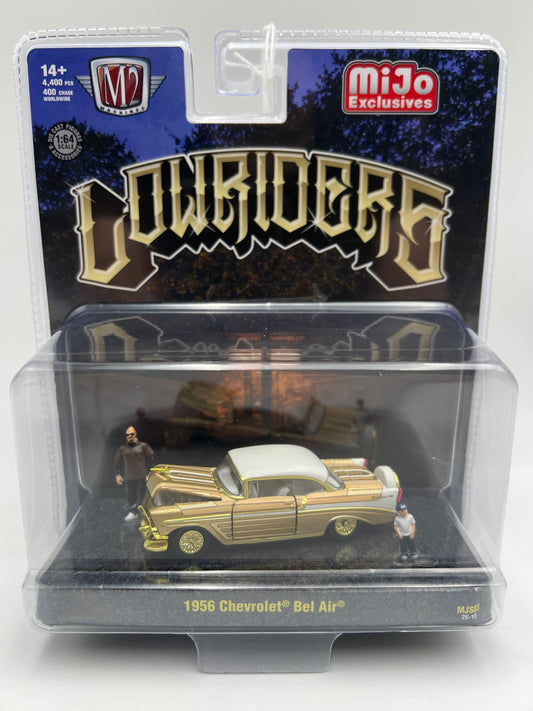 M2 Machines MJS03 MiJo Exclusives CHASE Diorama 1956 Chevrolet Bel Air