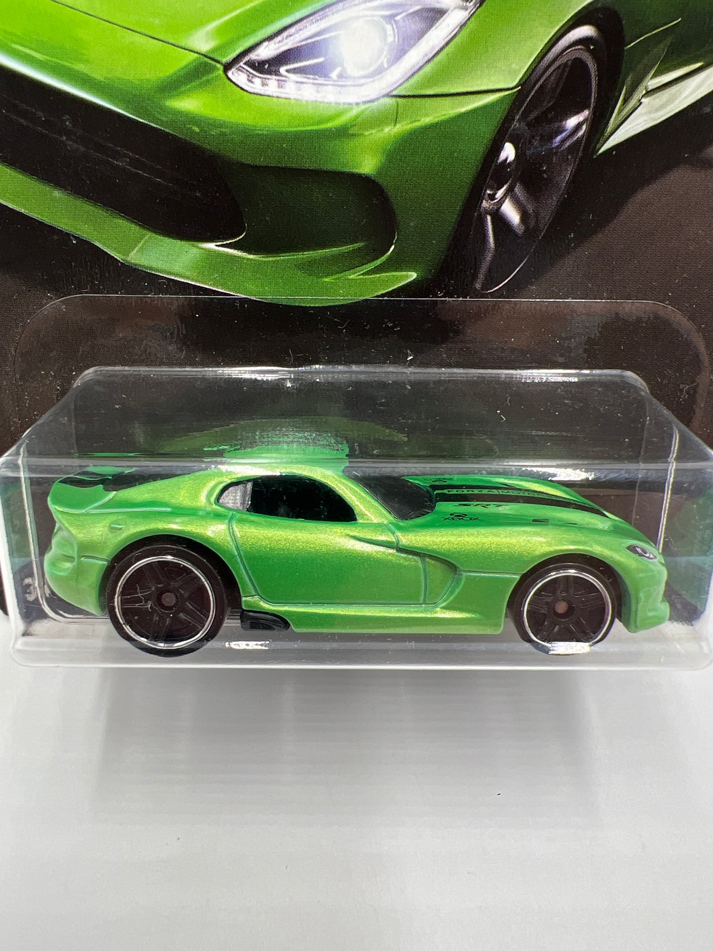 Hot Wheels Forza Motorsport #5 13 Dodge SRT Viper Green 154D