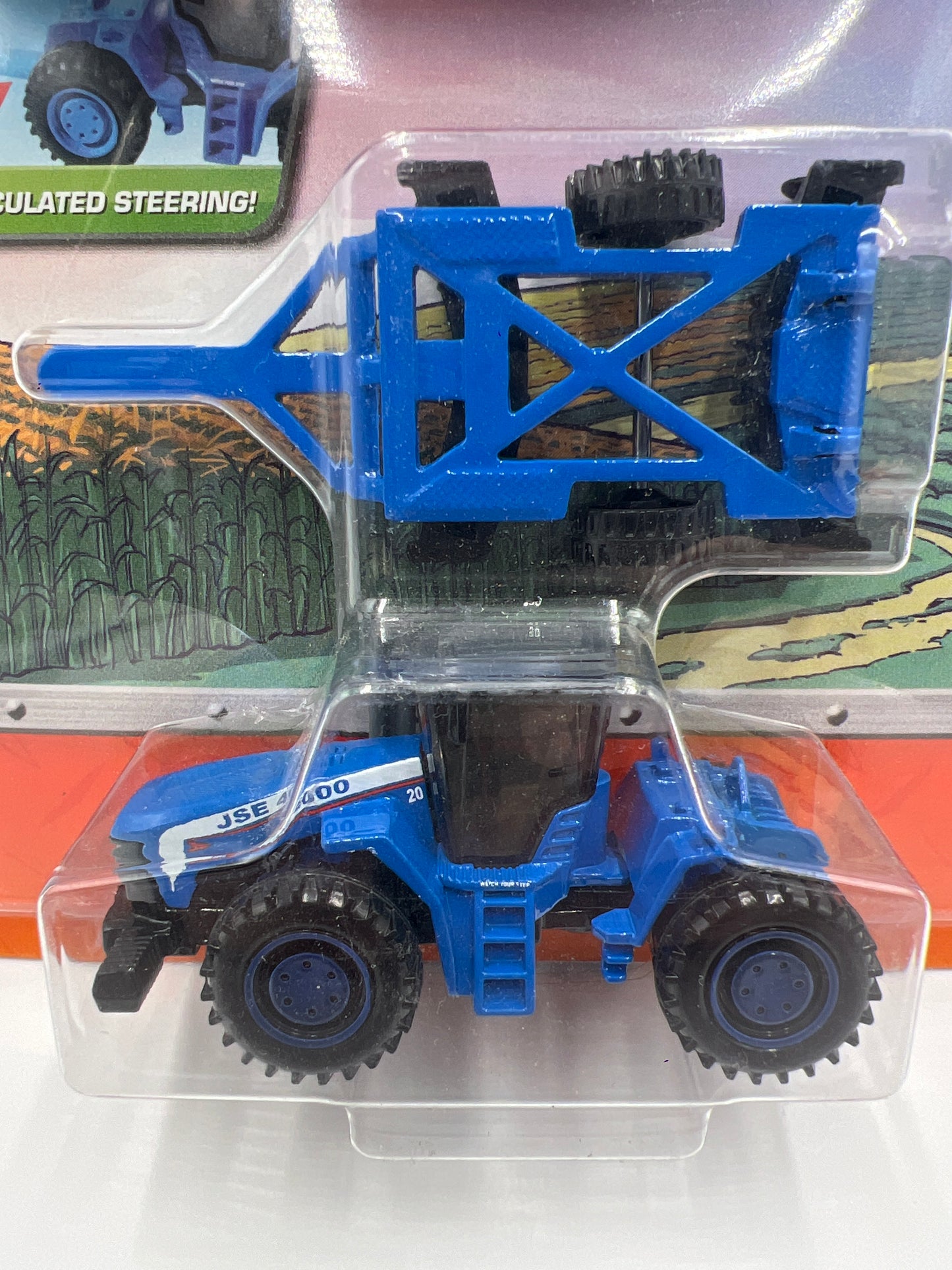 Matchbox Real Working Rigs Mega Tractor Blue (SR)