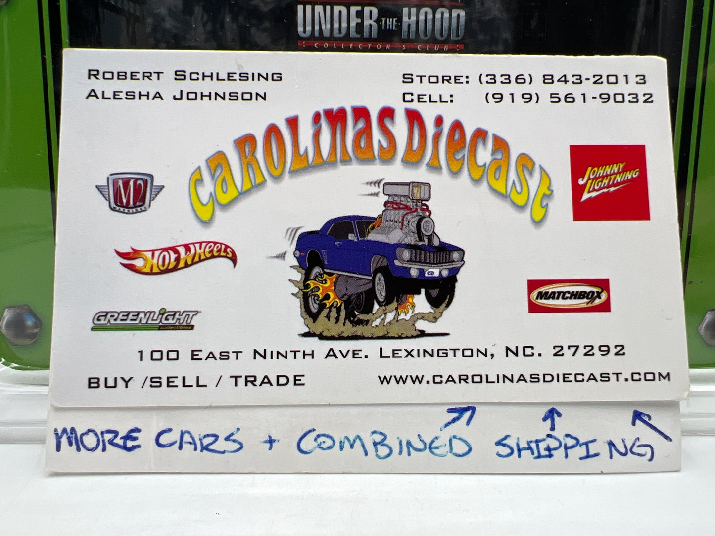 Greenlight Muscle Car Garage Series 6 1968 Dodge Charger R/T Blue