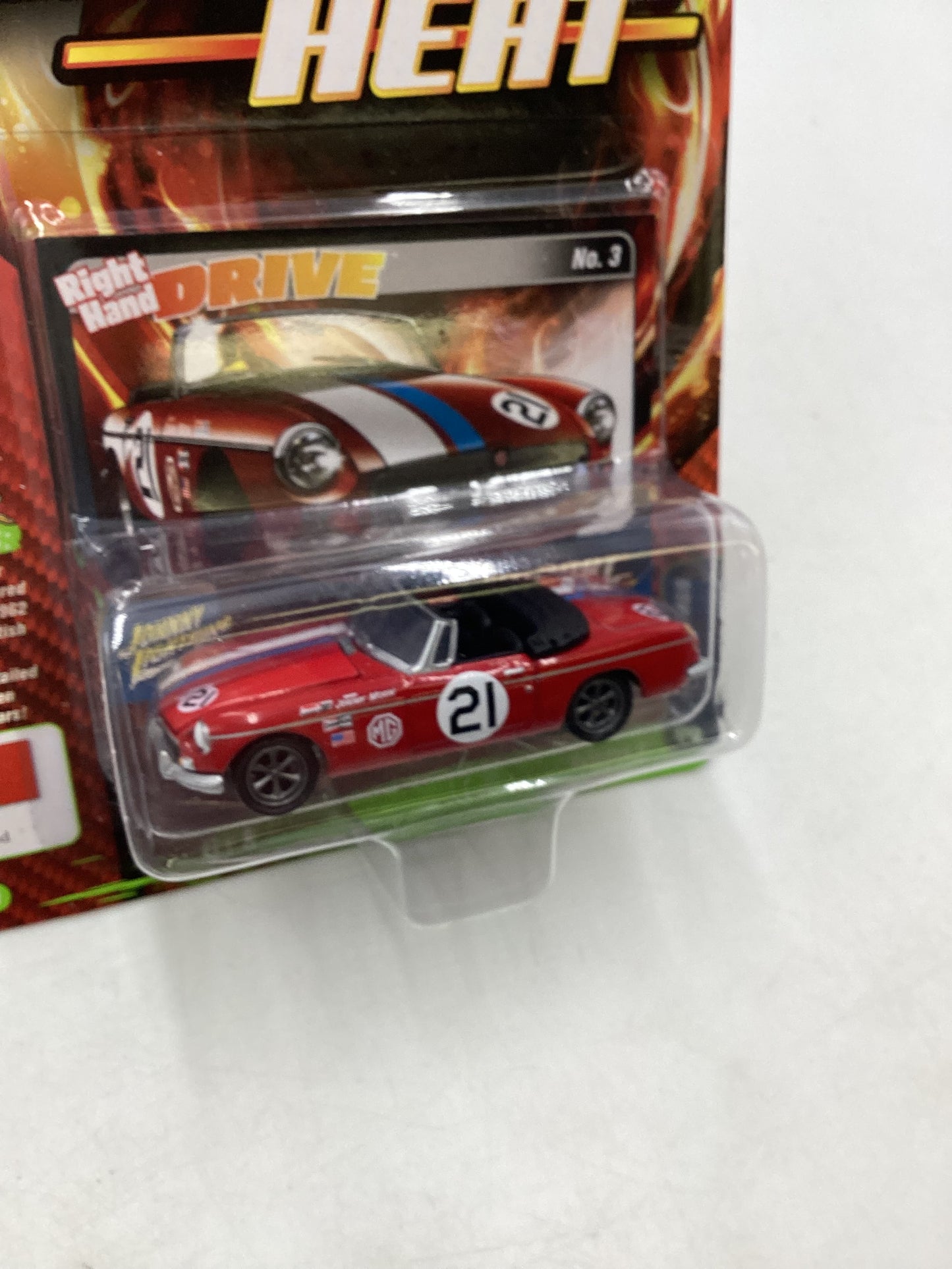 Johnny lightning Street Freaks Import Heat 1963 MG MGB 230F