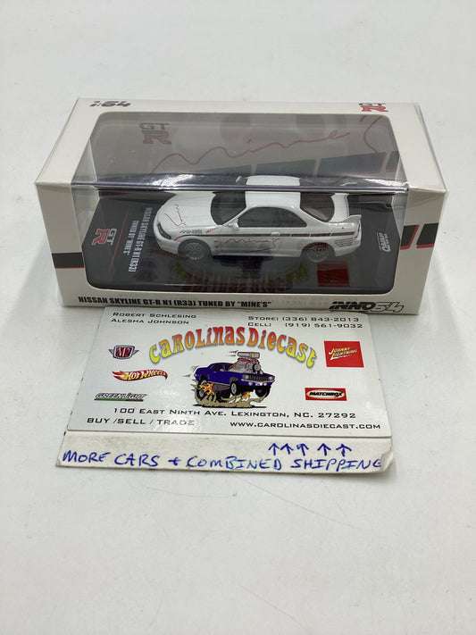 Inno64 Tuned By Mines Nissan Skyline GT-R N-1 [R33] White