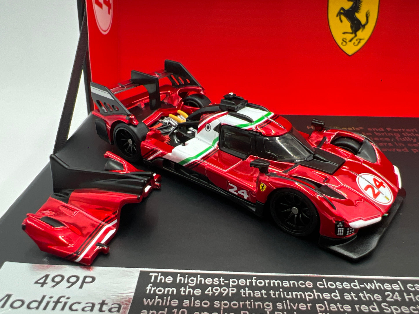 2025 Hot Wheels RLC Ferrari Heritage Set Ferrari 499P Modificata & Ferrari 312 P Spectraflame Red