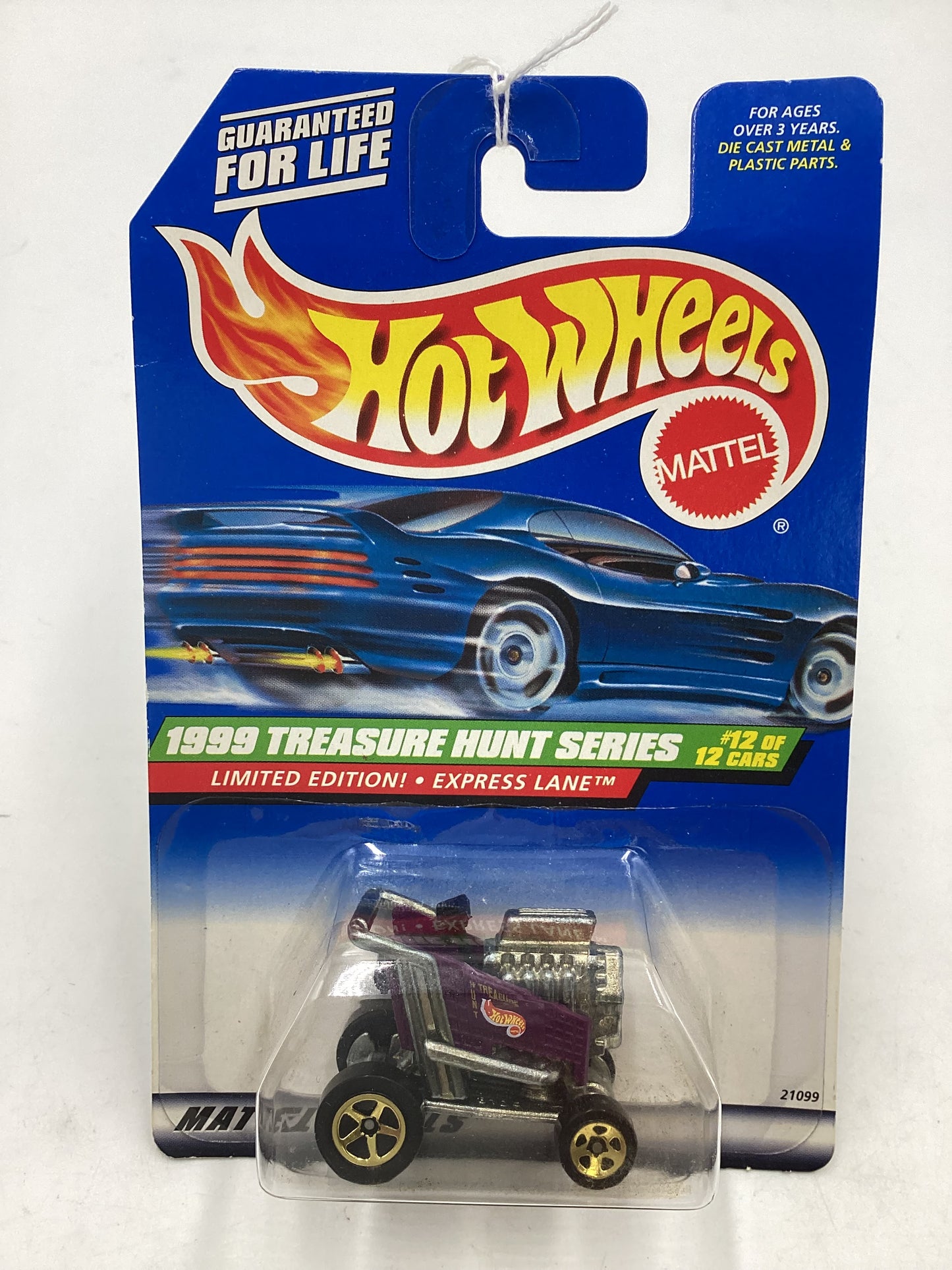 1999 Hot Wheels Treasure Hunt Series 12/12 Express Lane #940 277K