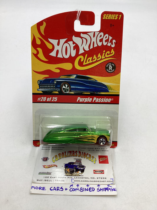 Hot wheels Classics Series 1 #20 Purple Passion Green (SR)