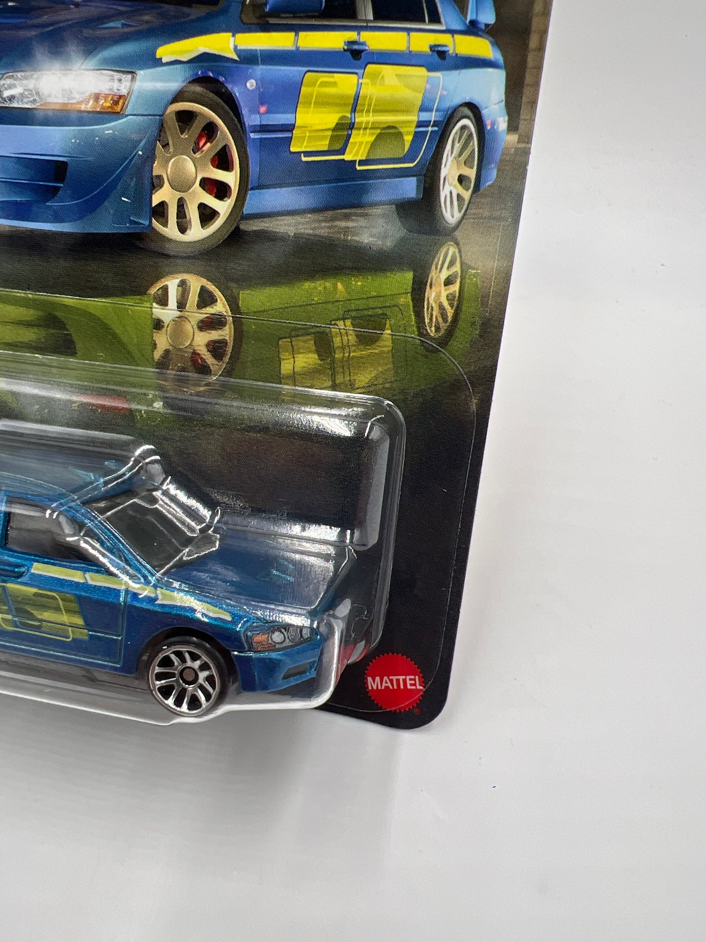 Hot Wheels Silver Series Fast & Furious Graphic Remix #2 Lancer Evolution VII Blue 74B