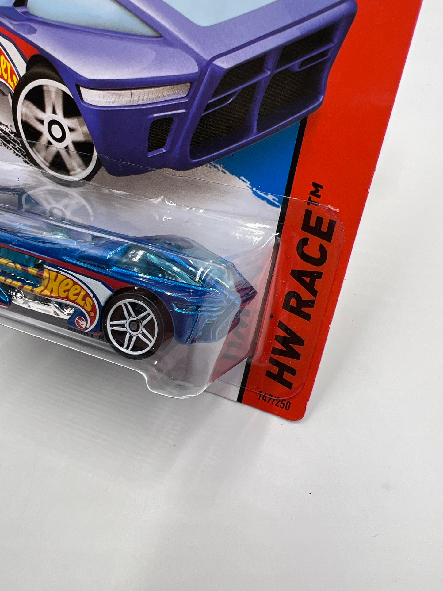 2014 Hot Wheels Race Treasure Hunt #147 Night Burner Blue 274F