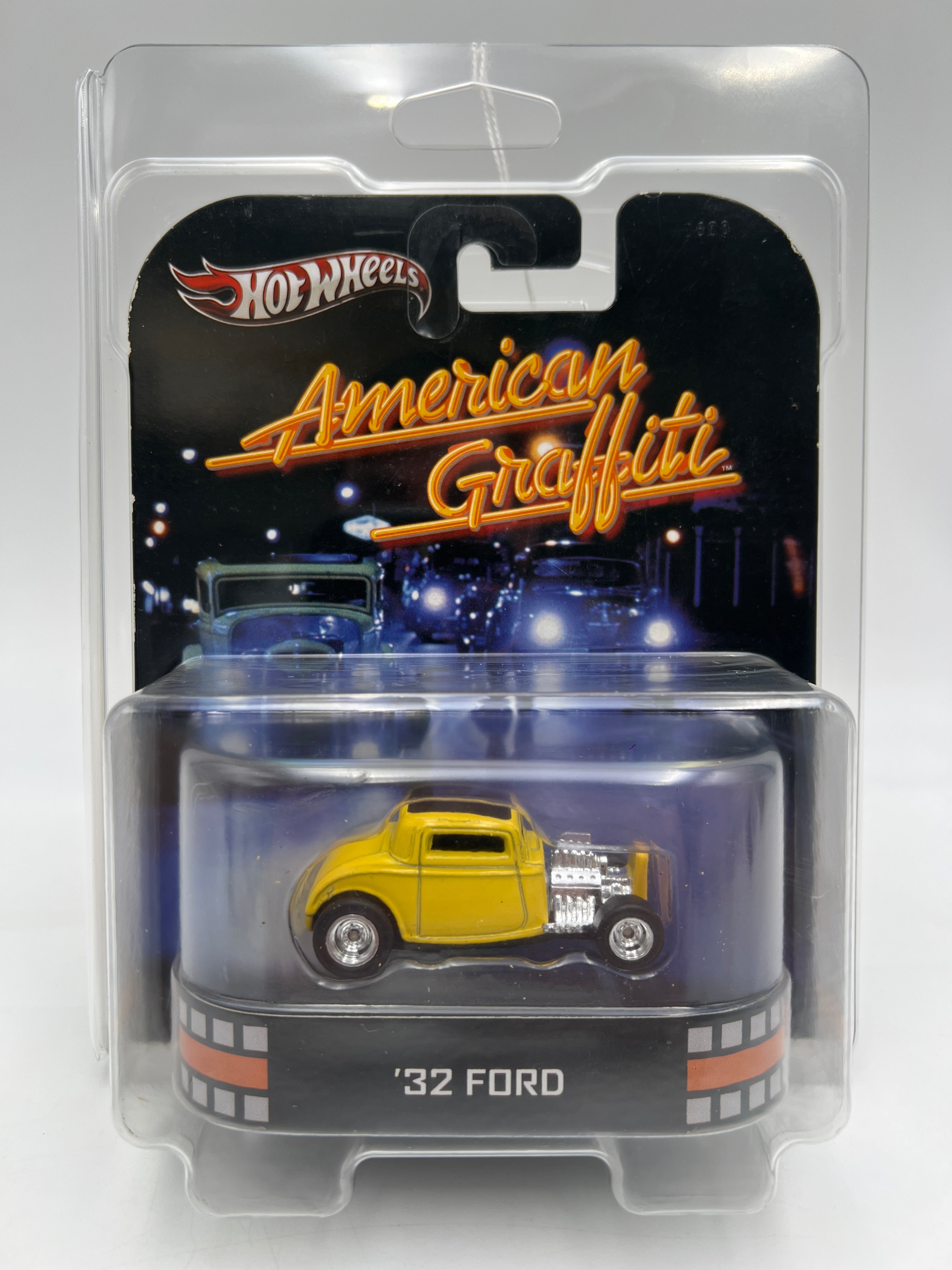 Hot Wheels Retro Entertainment American Graffiti 32 Ford Yellow W