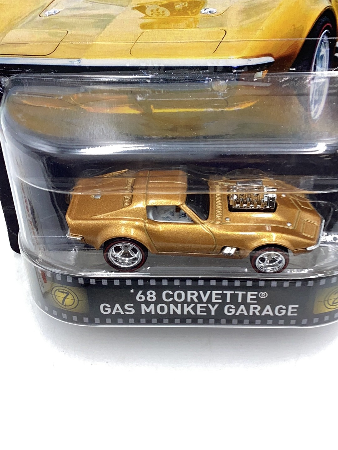 2021 Hot wheels retro entertainment gas monkey garage 68 Corvette 263F