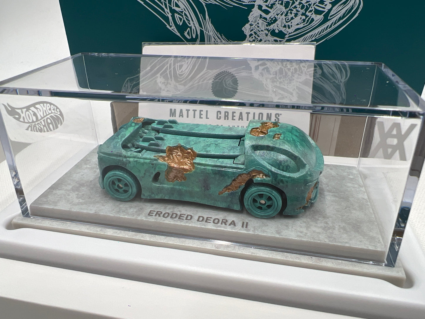 Mattel Creations Hot Wheels x Daniel Arsham Eroded Deora II