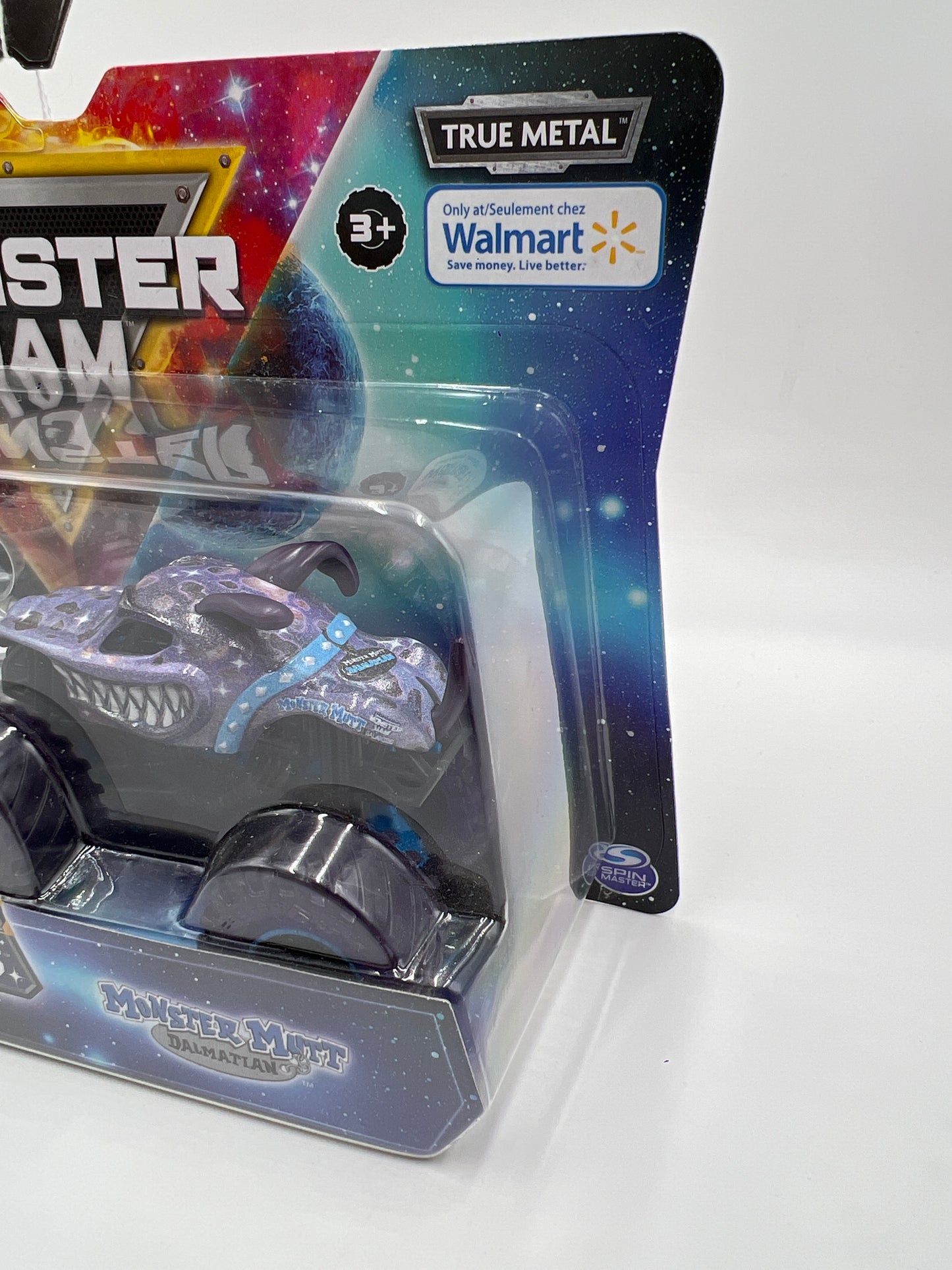 Monster Jam Gears And Galaxies Walmart Exclusive Special Edition Whiplash & Monster Mutt Dalmatian