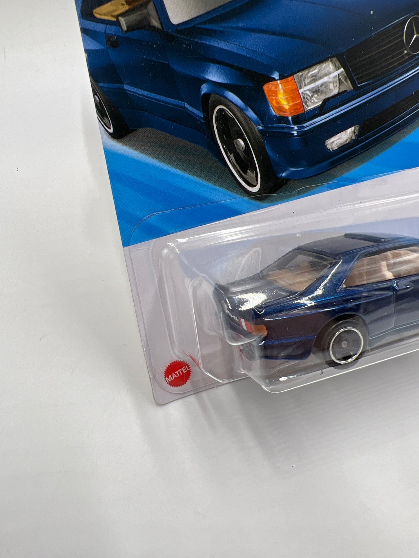 2025 Hot Wheels P Case Wild Widebody #186 89 Mercedes-Benz 560 SEC AMG Dark Blue 90C