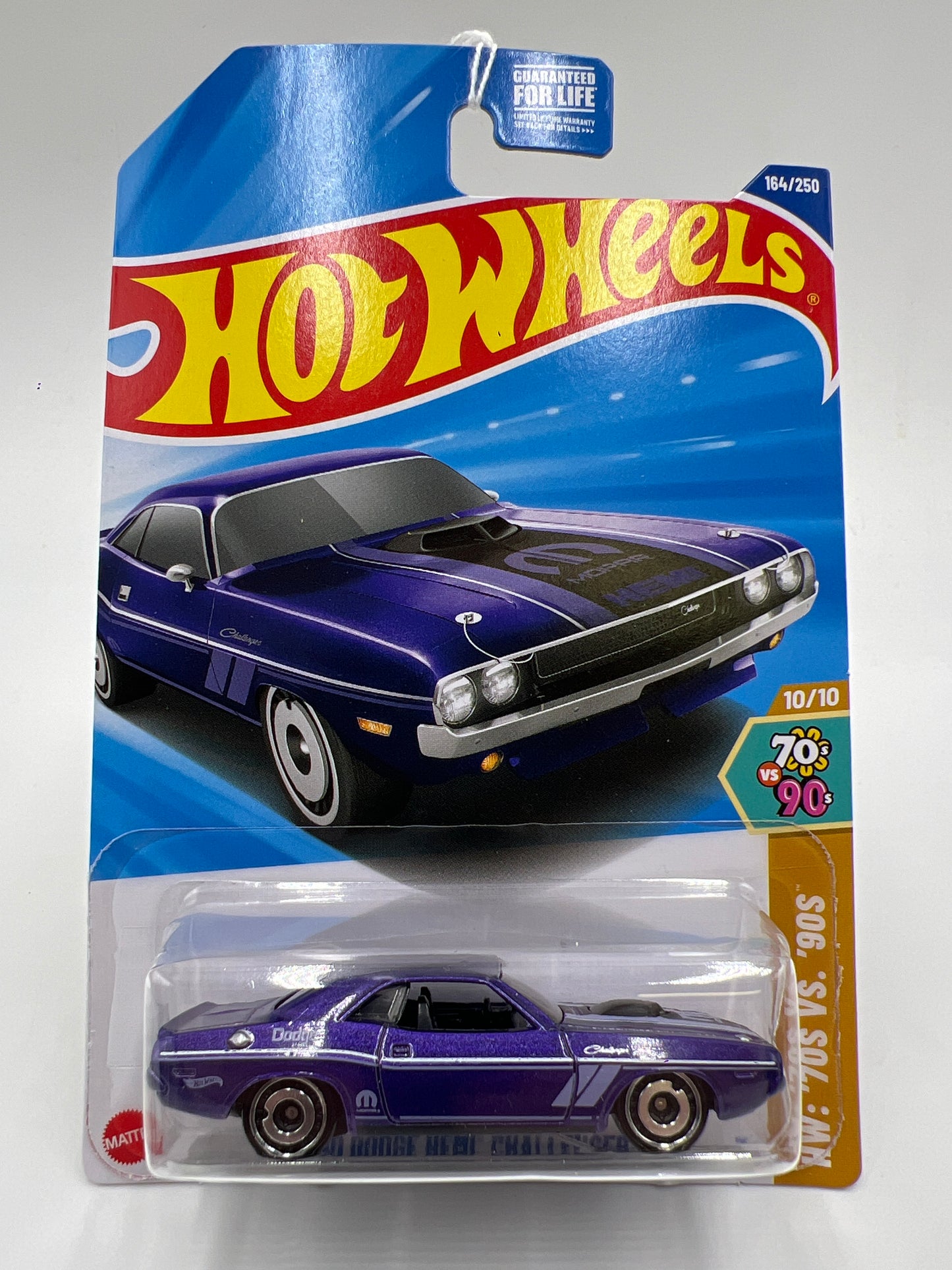 2025 Hot Wheels H Case 70s Vs. 90s #164 70 Dodge Hemi Challenger Purple