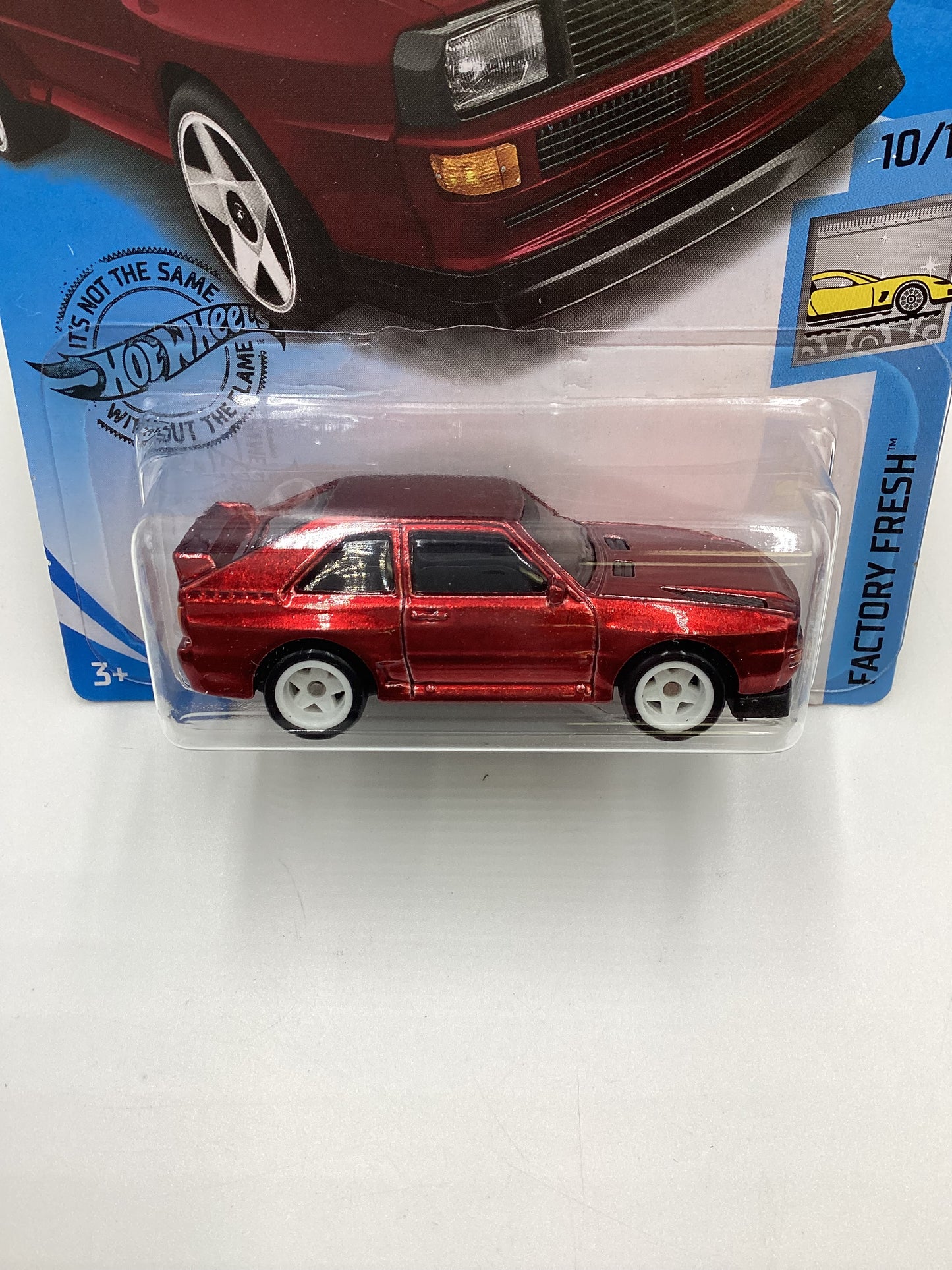 2020 Hot wheels Super treasure hunt #145 84 Audi Sport Quattro Red W/ Protector