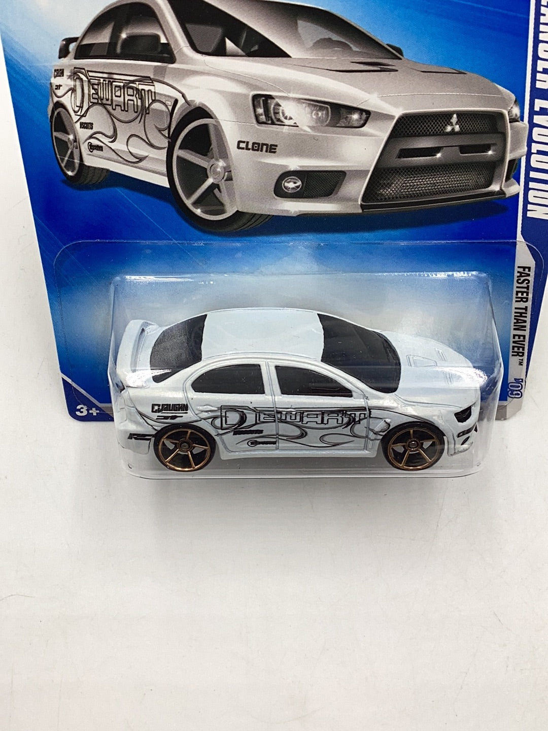 2009 Hot wheels #127 2008 Lancer Evolution Walmart exclusive FTE