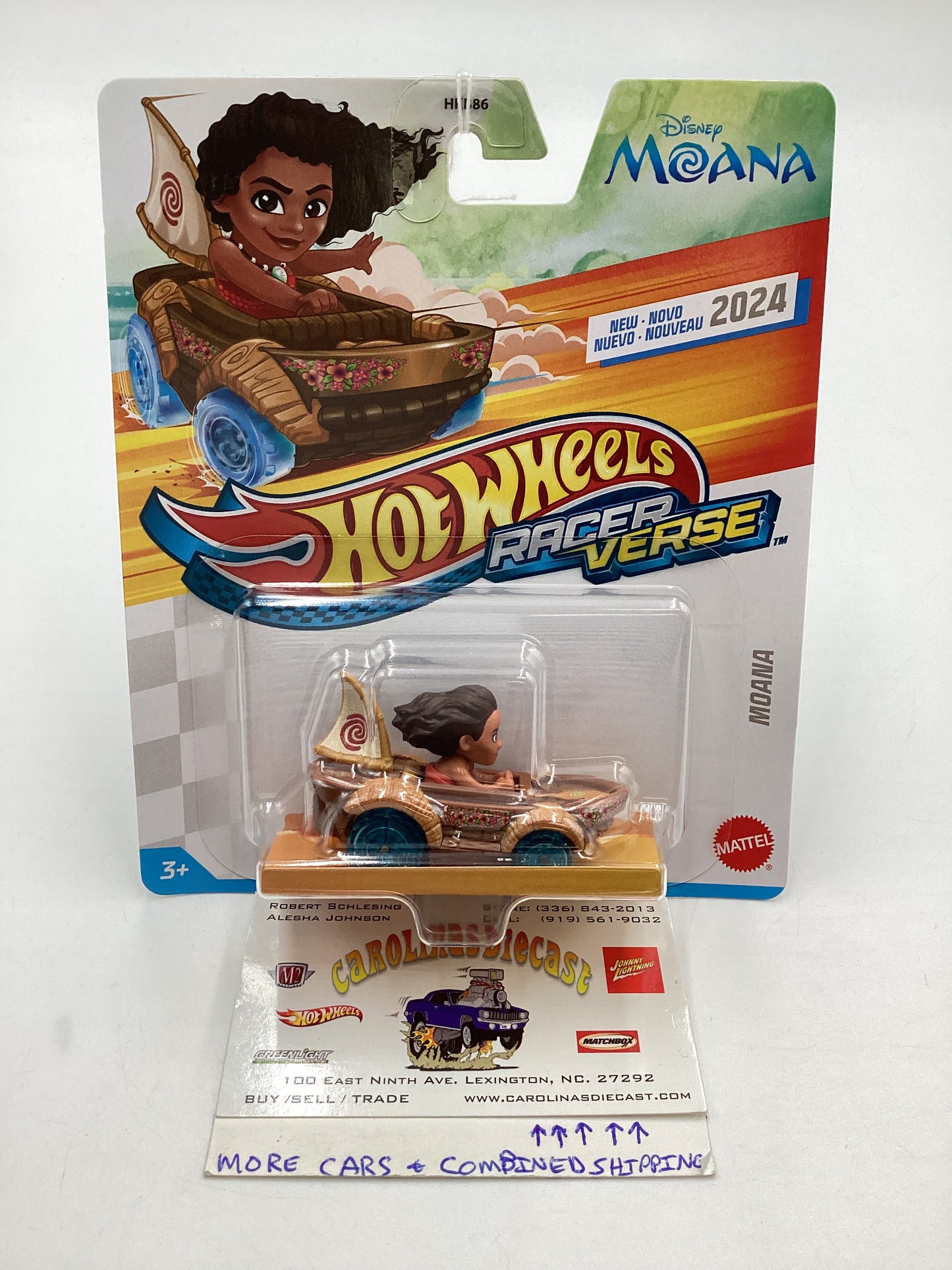 2024 Hot Wheels Racer Verse Moana