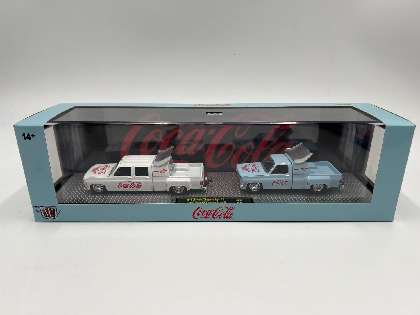 M2 Machines Auto Haulers Coca Cola 1973 Chevrolet Cheyenne Super 30 TW35