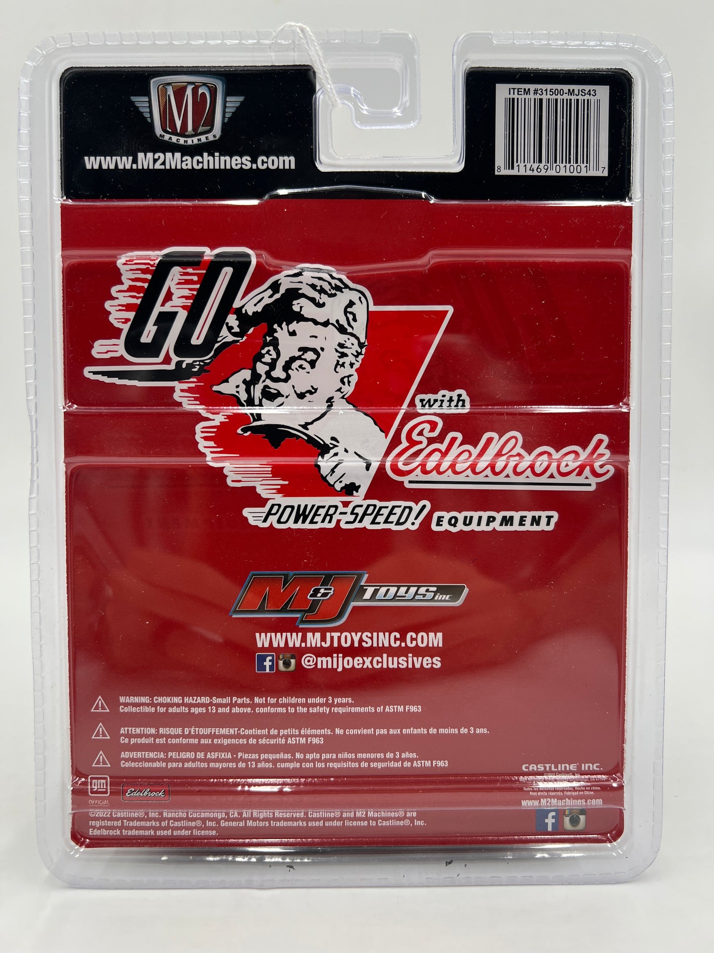 M2 Machines MiJo Exclusives 1973 Chevrolet Silverado Edelbrock MJS43