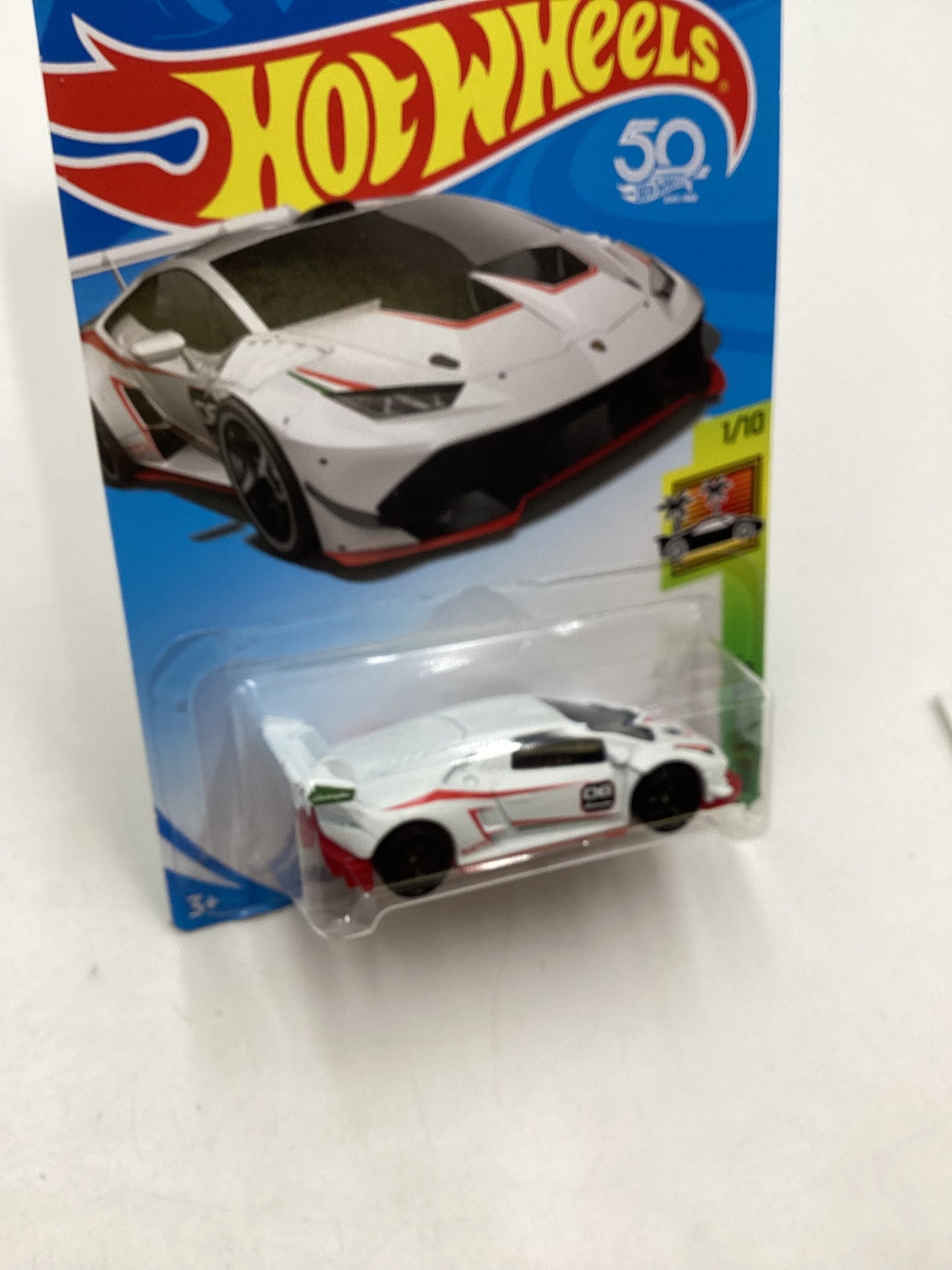 2018 Hot Wheels #150 Lamborghini Huracan LP 620-2 Super Trofeo 101B