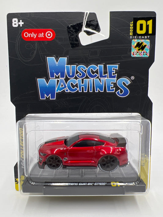 Muscle Machines Series 1 #1 Target Exclusive CHASE 2020 Mustang Shelby GT500 Red SR
