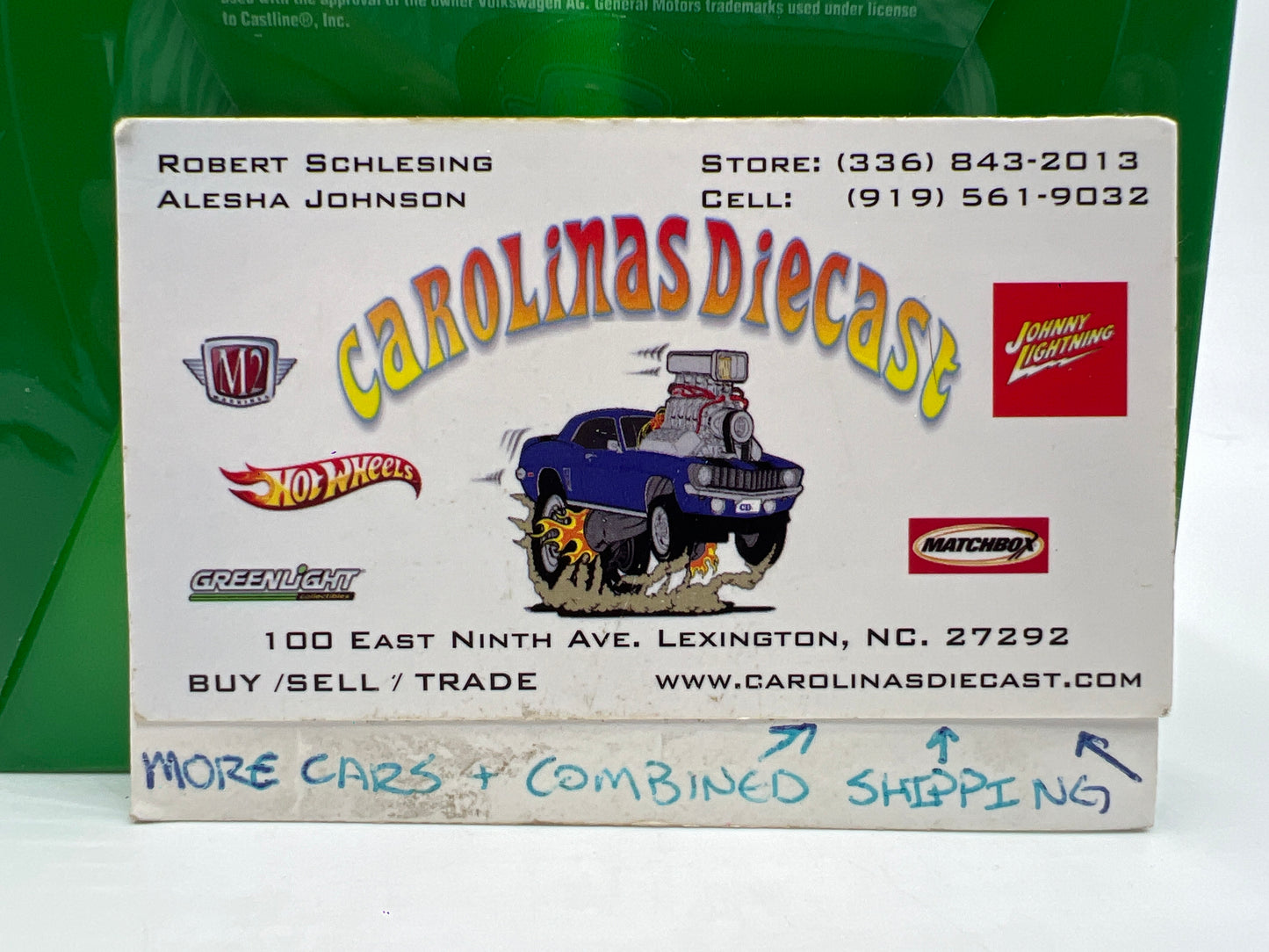 M2 Machines Oreillys Exclusive Holiday Ornaments 1979 Dodge Power Wagon Green