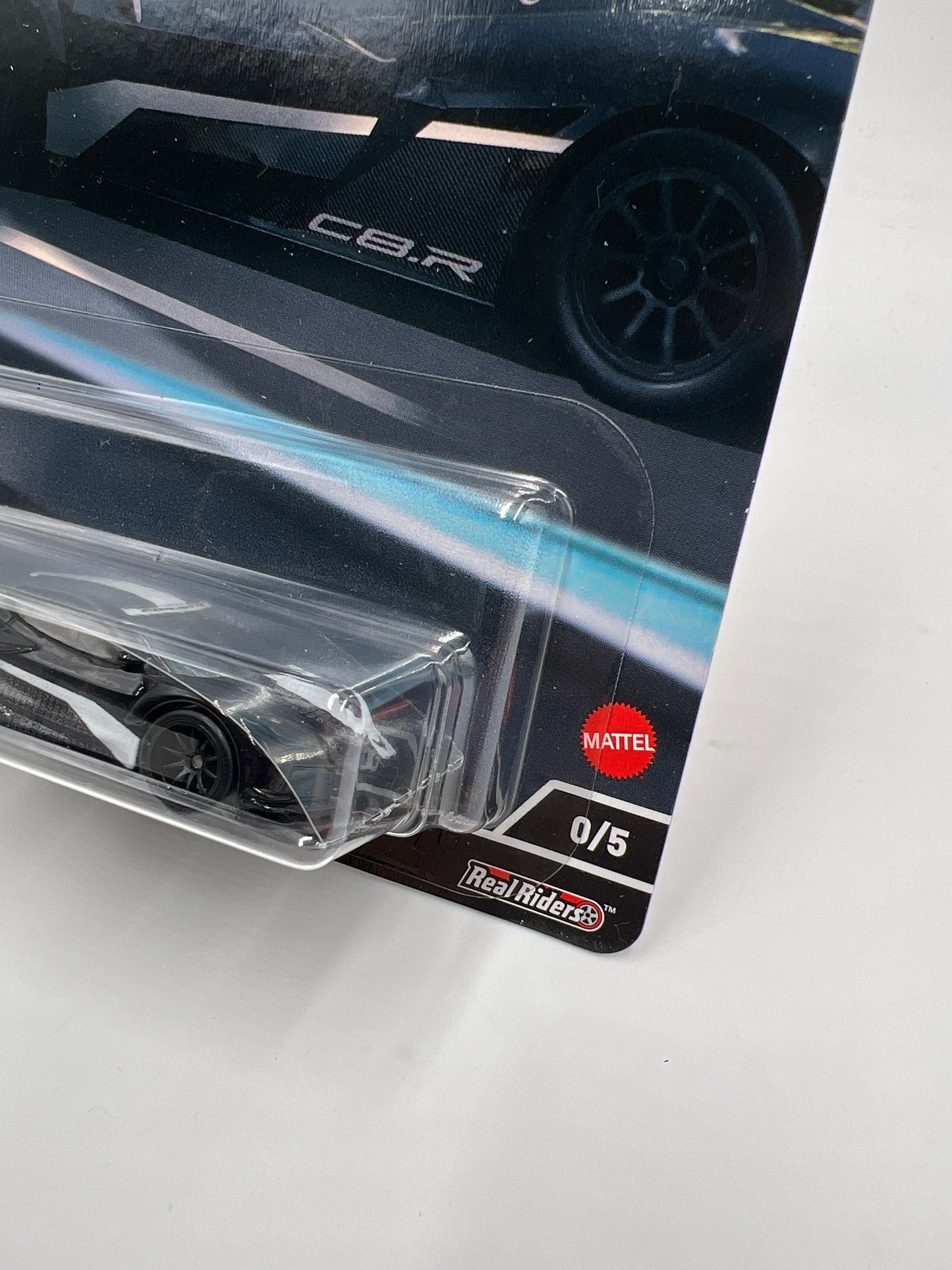 Hot Wheels Premium Car Culture American Scene CHASE #0 Corvette C8.R Black W/Protector