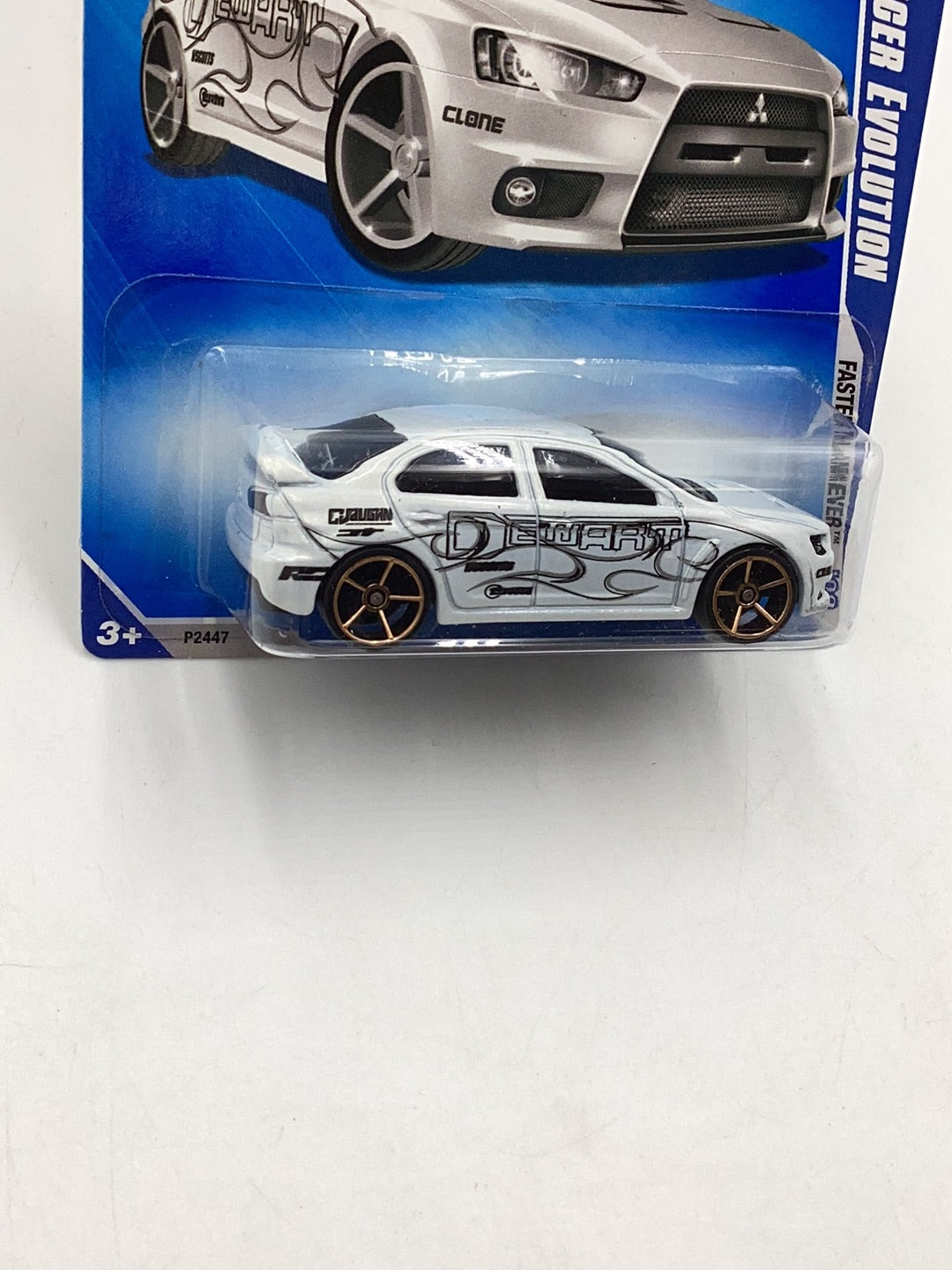 2009 Hot wheels #127 2008 Lancer Evolution Walmart exclusive FTE