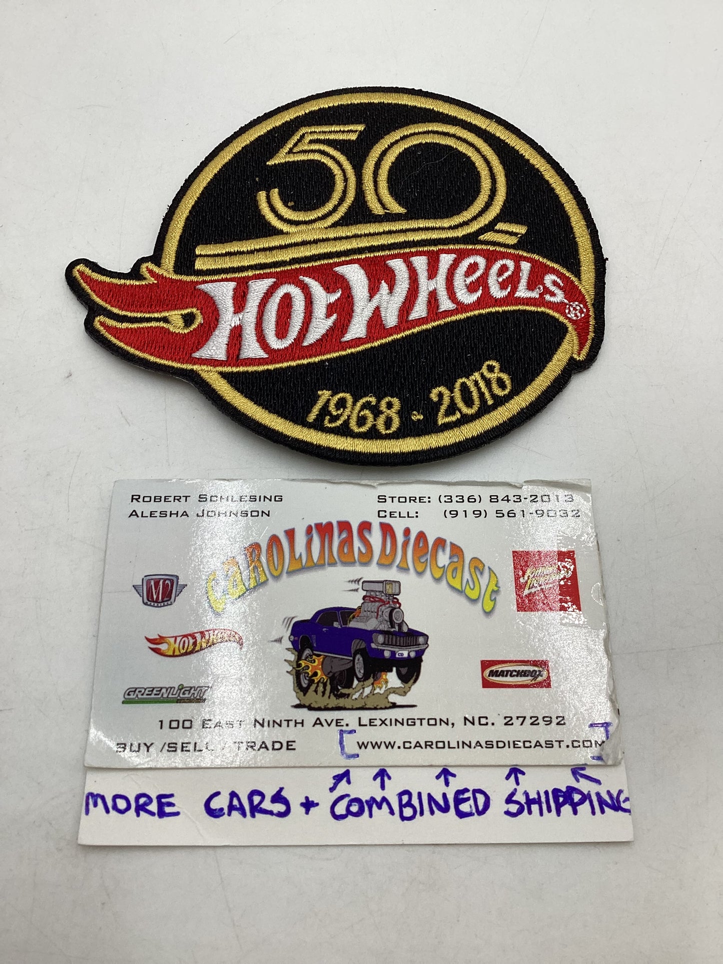 Hot wheels 2018 18th Nationals Dallas TX 50th Anniversary Black Patch