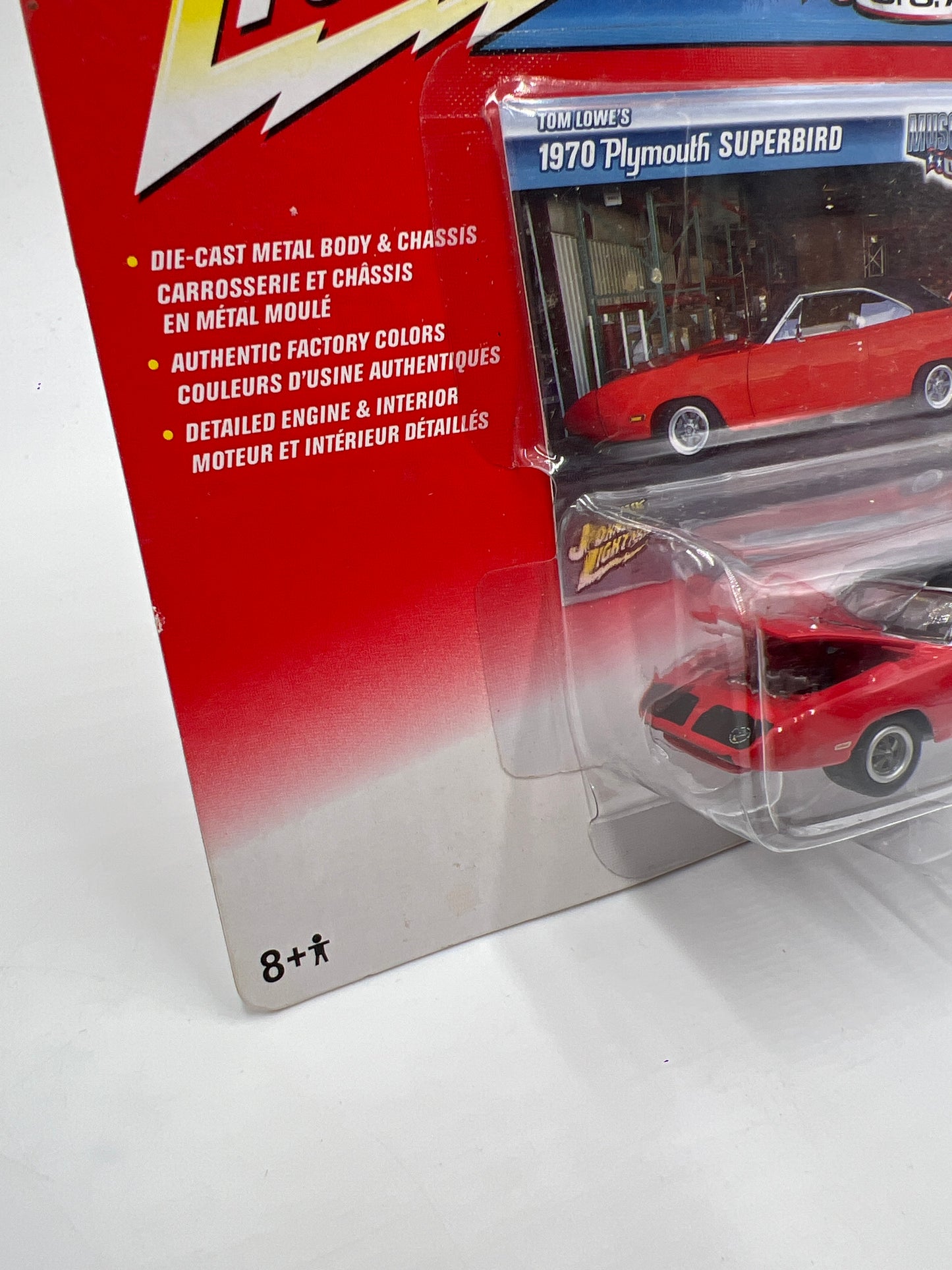 Johnny Lightning Muscle Cars USA #48 1970 Plymouth Superbird Red 219A