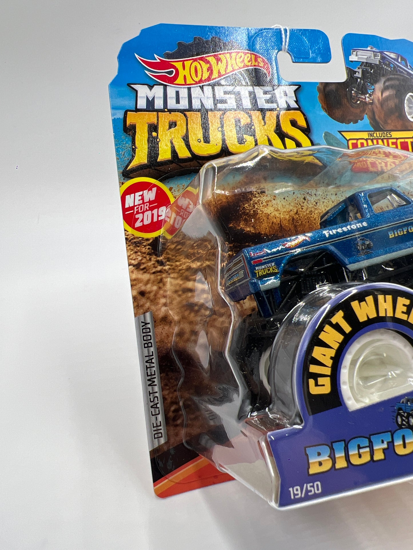 2019 Hot Wheels Monster Trucks #19 Bigfoot 124F